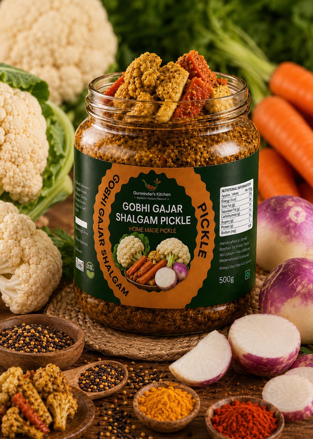 Gobhi Gajar Shalgam Pickle